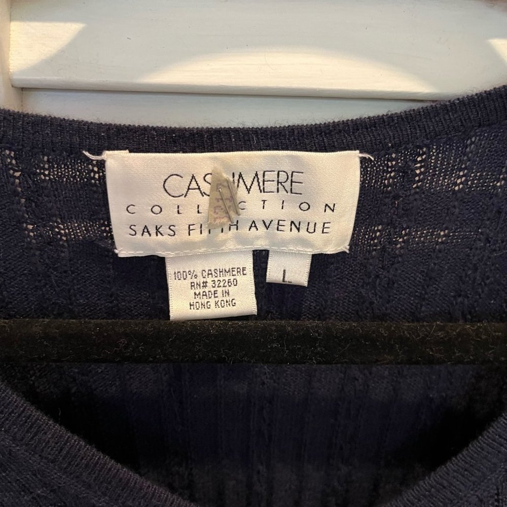 Cashmere Sweater Set - Cardigan and Shell - Picture 4 of 6